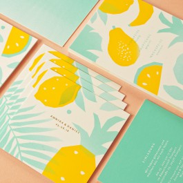 Hochzeitspapeterie tropical-wedding 3 © sunda.studio 